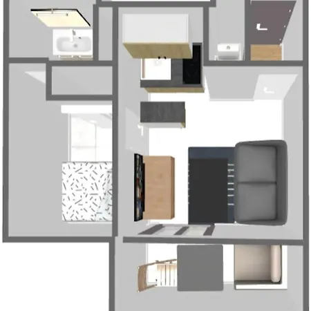 Logement Entier * t2 Neuf Aux Portes De Apartment *